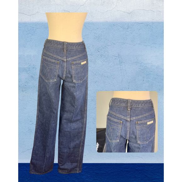 Vintage 90s Ralph Lauren Polo Relaxed Straight Light Wash Saturday Jeans 14x31 - Picture 5 of 6